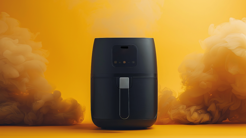 banana frita na airfryer