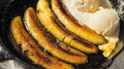 banana assada no forno