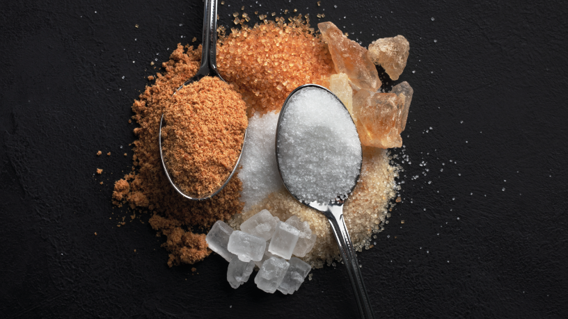 açúcar natural vs refinado