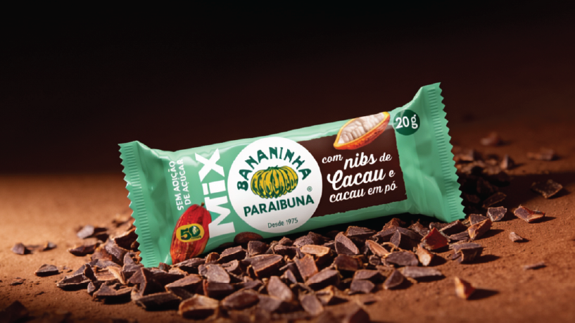 bananinha mix nibs de cacau tem lactose