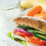 opções de lanche saudável